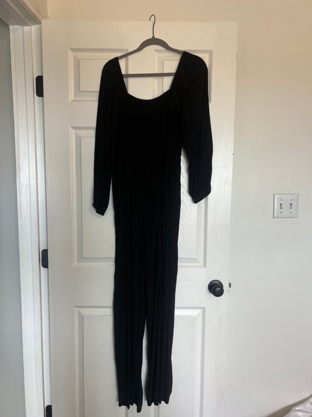 Madewell Black Wide Leg Jumpsuit